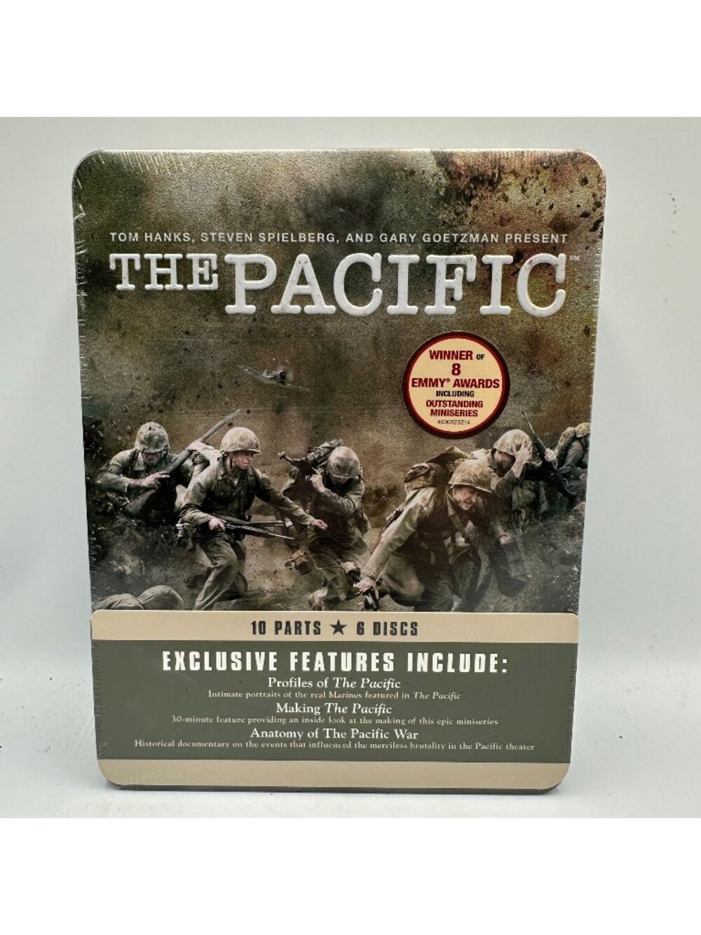 The Pacific Emmy Winning 6 Disc DVD Miniseries Tom Hanks Spielberg HBO Drama
